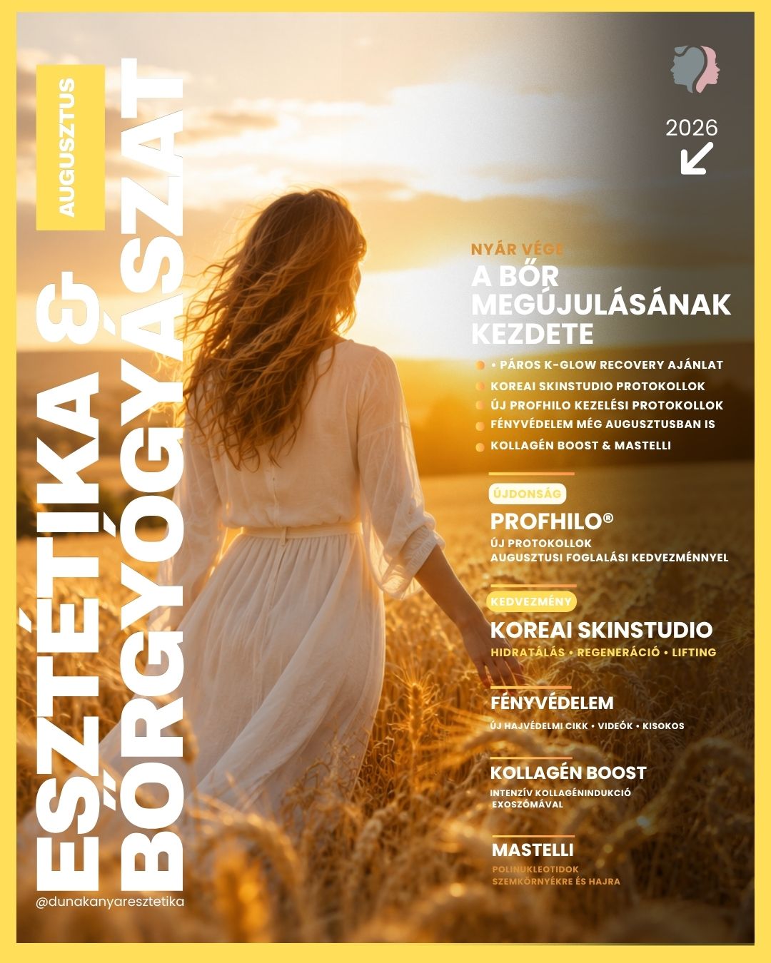 Dunakanyar Esztétikai és Bőrgyógyászati Centrum - Augusztusi aktualitások -magazin