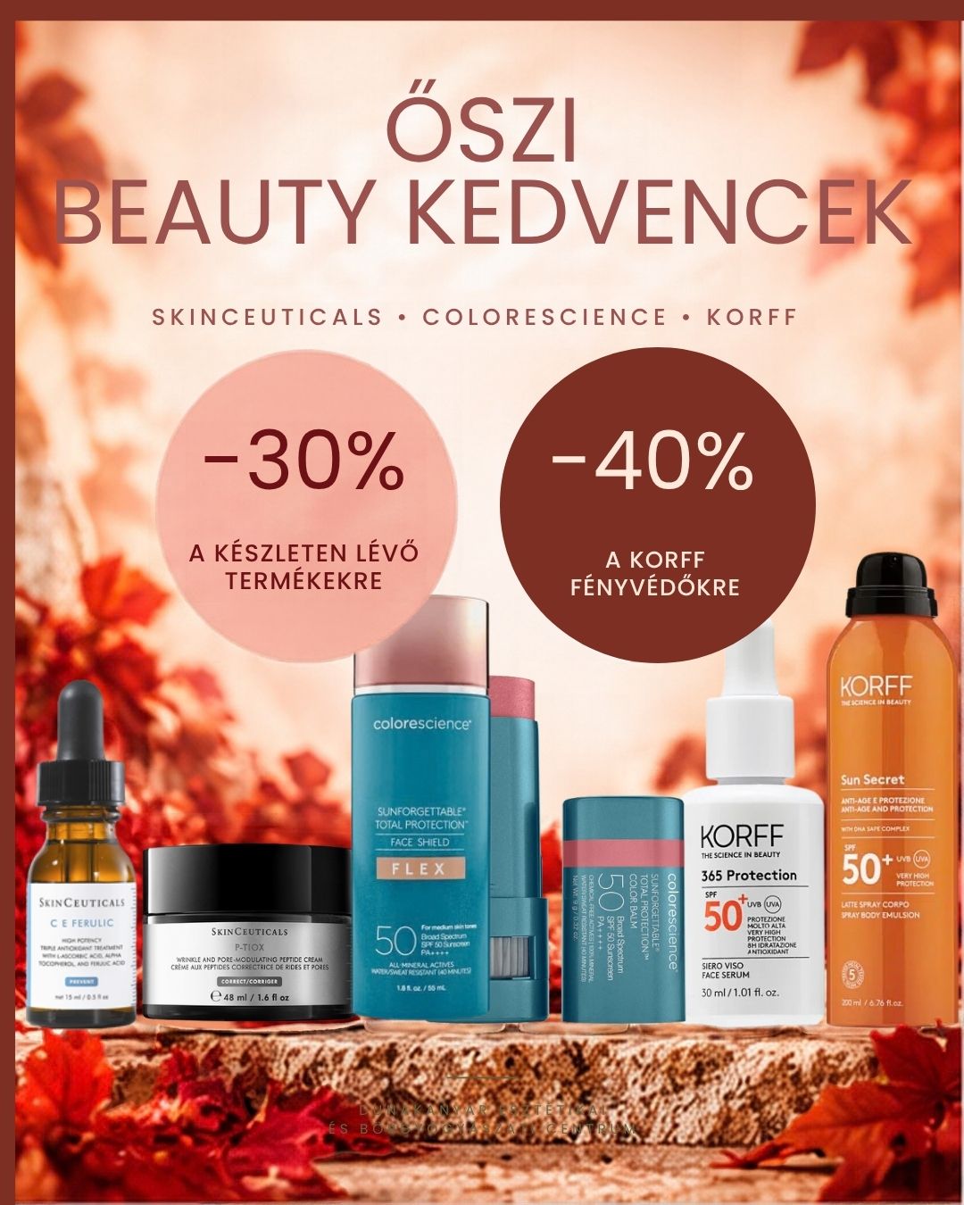 Októberi Esztétika Shop ajánlatok – Dunakanyar Esztétika